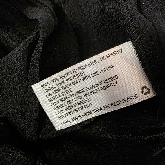 NWT Wild Fable XS Black Ruffle Tiered Crop Cami Top - Picture 4 of 5